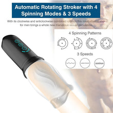 Load image into Gallery viewer, Automatic Rotating Aircraft Cup Men's Drawing And Inserting Masturbation Cup Trainer