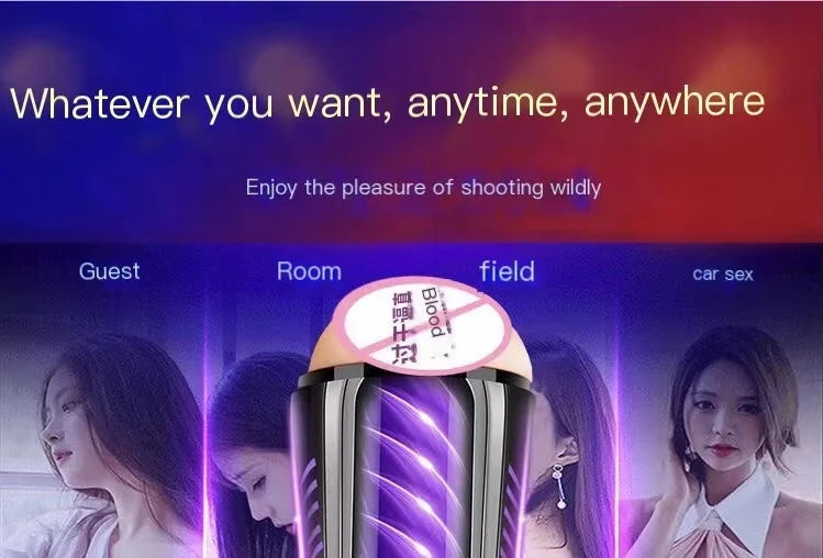 Dramatic Love Airplane Cup Male Masturbator Simulation Model Adult Sex Toy