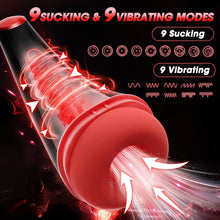 Load image into Gallery viewer, Powerful Sucking &amp; Vibrating Heating Male Masturbator