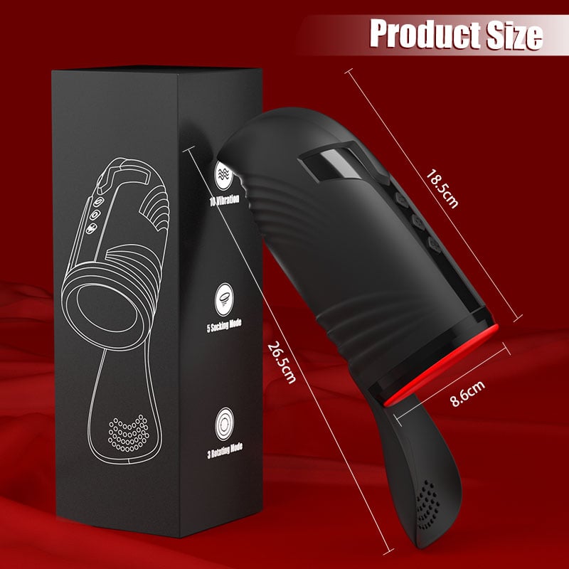 10×Vibe 5×Suck 3×Spin Glans Focused Masturbator