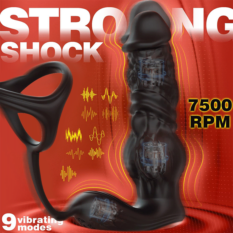 【Upgrade APP Control】Secure Pleasure Elite Fast Thrusting 6-in-1 Prostate Massager with Remote Control