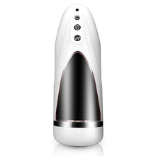 Load image into Gallery viewer, Automatic Electric Oral Sex Aircraft Cup Men's Masturbation Trainer