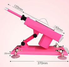 Load image into Gallery viewer, Pumping Gun - Full-automatic Simulated Penis Masturbation Telescopic Dildos Machine