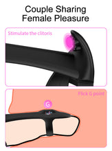 Load image into Gallery viewer, Cock Ring 12 Frequency Penis Vibration Clitoris G-spot Stimulation Couple Sex Toy