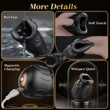 Load image into Gallery viewer, Male Sex Toys for Men - Male Masturbator Penis Vibrator with 10 Vibrating &amp; APP, Mouth Blowjob Male Stroker Trainer Adult Toys for Prolong Endurance, Pocket Pussy Mens Sex Toy Sex Machine