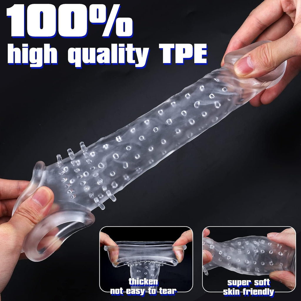 Dovelo Reusable Penis Sleeve Cock Extender / Condom