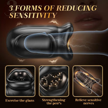 Load image into Gallery viewer, Male Sex Toys for Men - Male Masturbator Penis Vibrator with 10 Vibrating &amp; APP, Mouth Blowjob Male Stroker Trainer Adult Toys for Prolong Endurance, Pocket Pussy Mens Sex Toy Sex Machine
