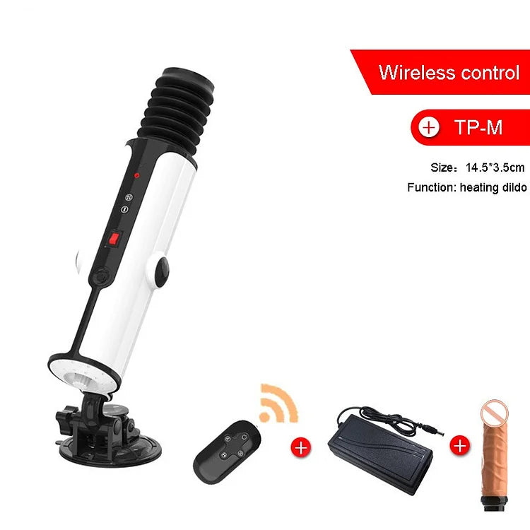Intellectual Full-automatic Telescopic Gun Electric Dildo Female Pile Driving Artillery