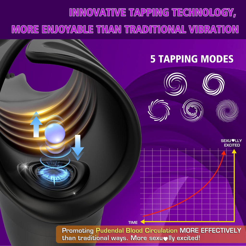 Andromeda Penis Tapping Vibrator - Vibrating & Portable
