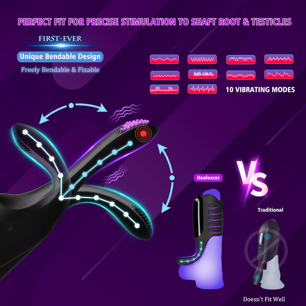 Andromeda Penis Tapping Vibrator - Vibrating & Portable