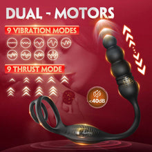 Load image into Gallery viewer, ARCHIE4 - App Control Vibrating and Thrusting Anal Plug