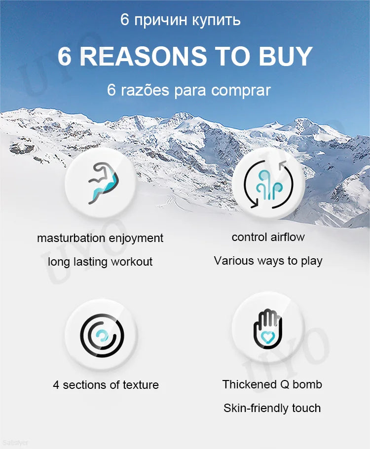 Sejing Snow Mountain Aircraft Cup Men's Manual Silicone Training Masturbation Adult Sex Products Wholesale